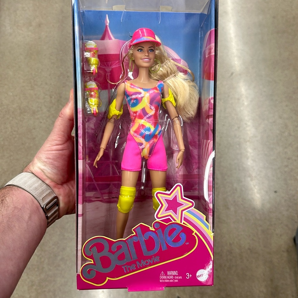 Barbie the Movie Margo Robbie Roller Skater Barbie Doll